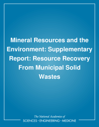 Cover Image: Mineral Resources and the Environment