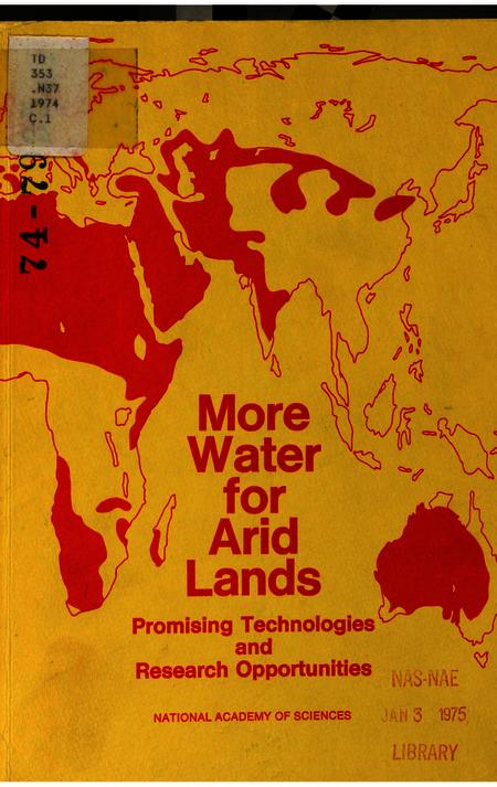 More Water for Arid Lands: Promising Technologies and Research Opportunities