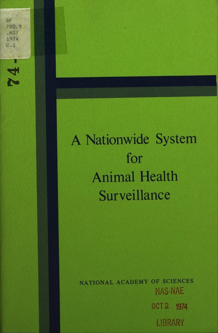 A Nationwide System for Animal Health Surveillance