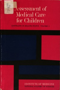 Assessment of Medical Care for Children: Contrasts in Health Status