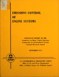 Cover Image: Emissions Control of Engine Systems