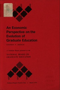 Cover Image: Economic Perspective on the Evolution of Graduate Education