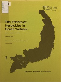 Cover Image: The Effects of Herbicides in South Vietnam