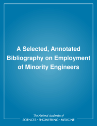 Cover Image: A Selected, Annotated Bibliography on Employment of Minority Engineers