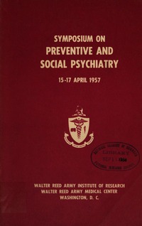 Symposium on Preventive and Social Psychiatry