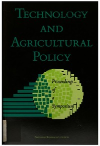 Cover Image: Technology and Agricultural Policy