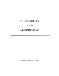 Probability and Algorithms