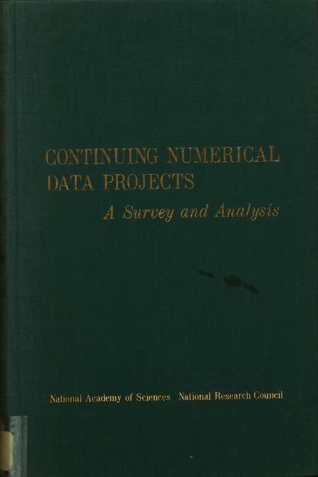 Cover: Continuing Numerical Data Projects: A Survey and Analysis