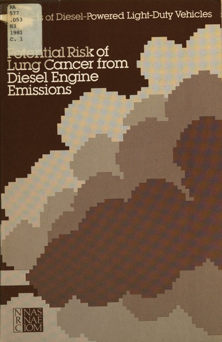 Cover: Potential Risk of Lung Cancer From Diesel Engine Emissions: Impacts of Diesel-Powered Light-Duty Vehicles