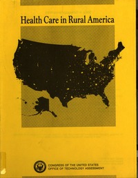 Cover Image: Health Care in Rural America