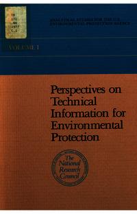Cover Image: Perspectives on Technical Information for Environmental Protection
