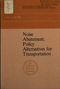 Cover Image: Noise Abatement