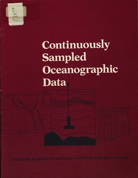 Cover Image: Continuously Sampled Oceanographic Data