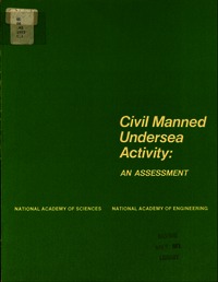 Cover Image: Civil Manned Undersea Activity