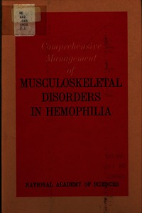 Cover Image: Comprehensive Management of Musculoskeletal Disorders in Hemophilia