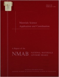 Cover Image: Materials Science Application and Coordination