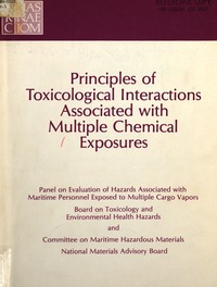 Cover Image: Principles of Toxicological Interactions Associated With Multiple Chemical Exposures