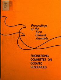 Cover Image: Proceedings of the First General Assembly