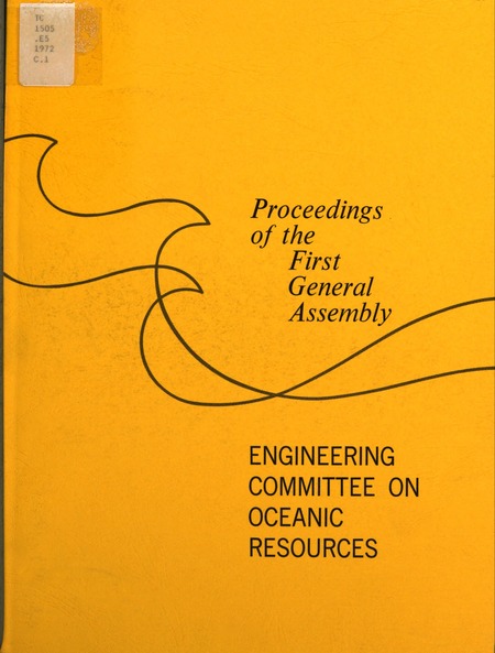 Proceedings of the First General Assembly