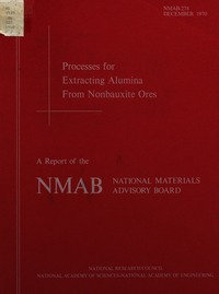 Cover Image: Processes for Extracting Alumina From Nonbauxite Ores