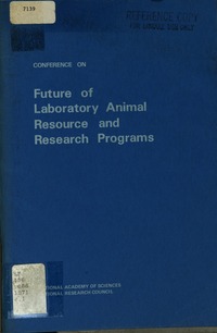 Cover Image: Future of Laboratory Animal Resource and Research Programs