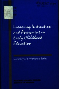 Cover Image: Improving Instruction and Assessment in Early Childhood Education