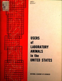 Cover Image: Users of Laboratory Animals in the United States