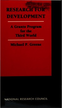 Research for Development: A Grants Program for the Third World