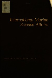 International Marine Science Affairs