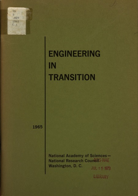 Engineering in Transition