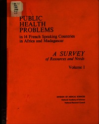 Cover Image: Public Health Problems in 14 French-Speaking Countries in Africa and Madagascar