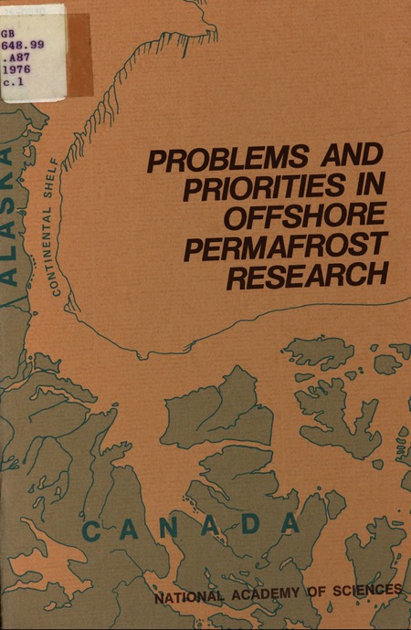 Problems and Priorities in Offshore Permafrost Research