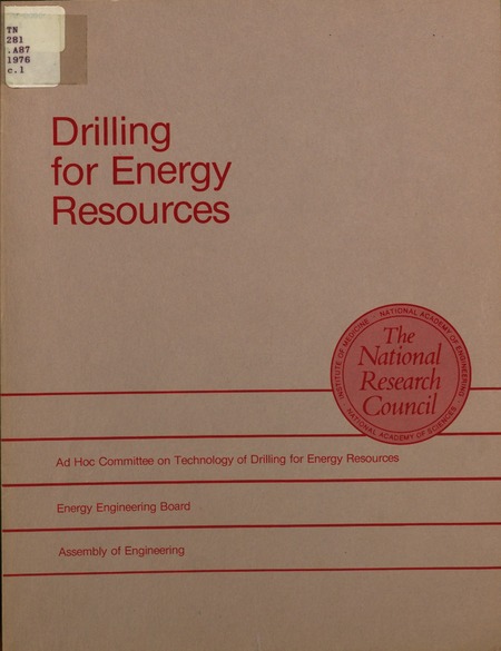 Drilling for Energy Resources