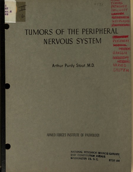 Tumors of the Peripheral Nervous System