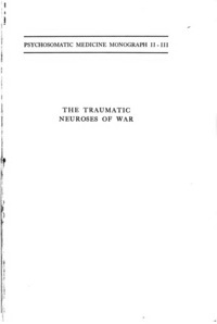 Cover Image: Traumatic Neuroses of War