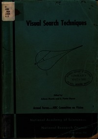 Visual Search Techniques: Proceedings of a Symposium