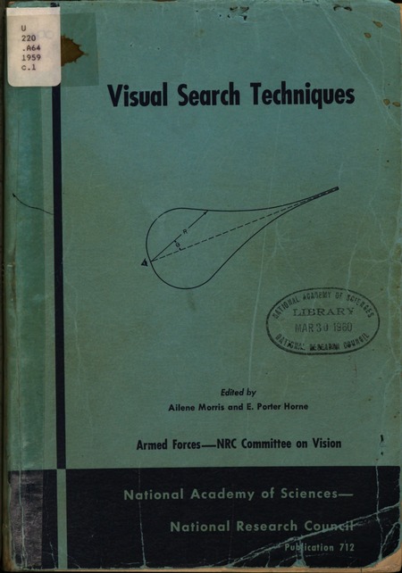 Visual Search Techniques: Proceedings of a Symposium