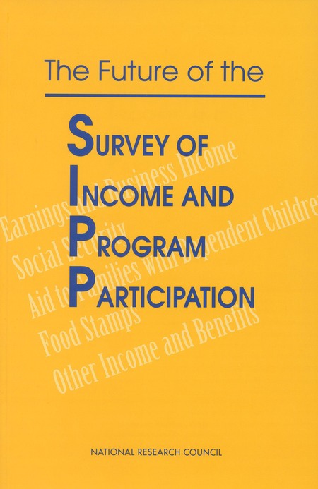 Cover: The Future of the Survey of Income and Program Participation