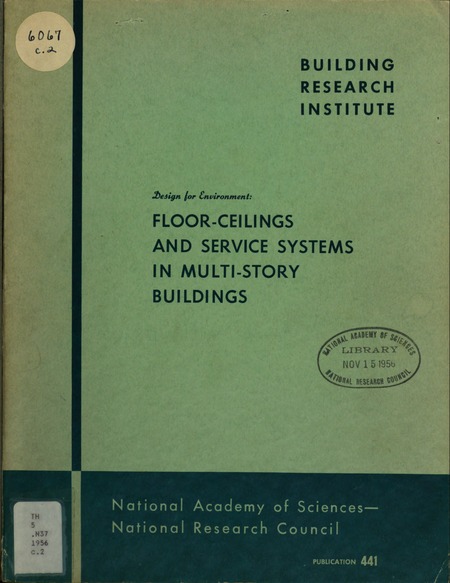 Design for Environment: Floor-Ceilings and Service Systems in Multi-Story Buildings