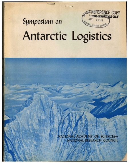 Symposium on Antarctic Logistics