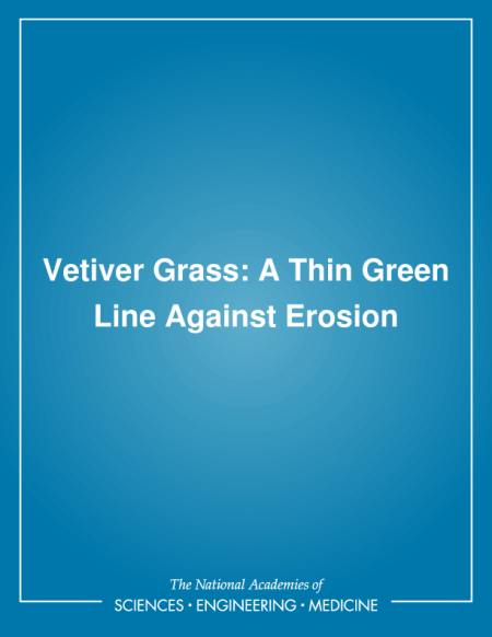 Cover: Vetiver Grass: A Thin Green Line Against Erosion