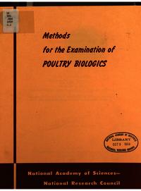 Methods for the Examination of Poultry Biologics