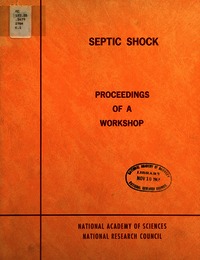 Septic Shock: Proceedings of a Workshop