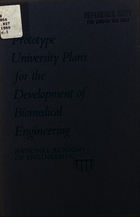 Prototype University Plans for the Development of Biomedical Engineering