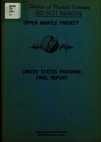 Cover Image: Upper Mantle Project