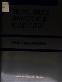 Cover Image: The Space Shuttle Advanced Solid Rocket Motor