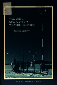 Cover Image: Toward a New National Weather Service