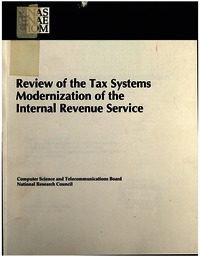 Cover Image: Review of the Tax Systems Modernization of the Internal Revenue Service