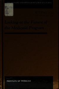 Cover Image: Looking at the Future of the Medicaid Program
