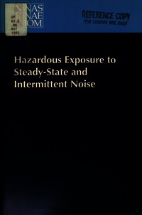 Cover Image: Hazardous Exposure to Steady-State and Intermittent Noise